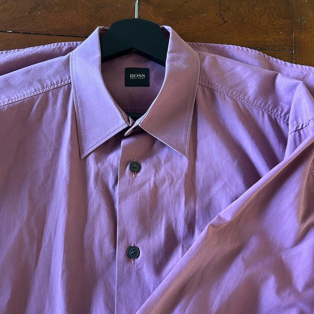 Boss Mauve Dress Shirt
